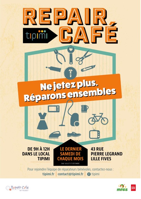 REPAIR CAFE de Fives, un rendez-vous mensuel 1