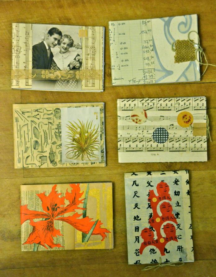 Atelier RE-liure de petits carnets  1