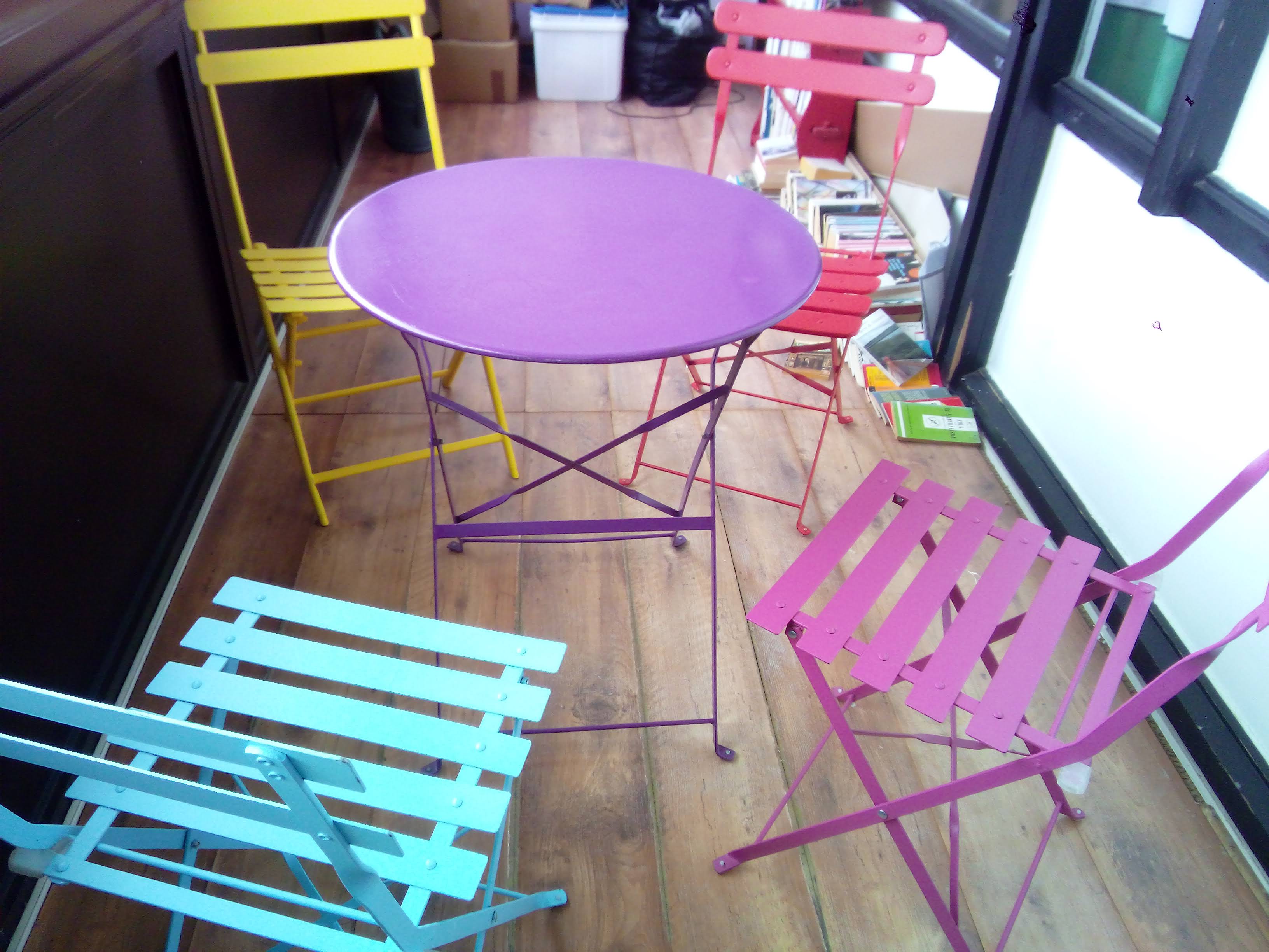 Table de jardin