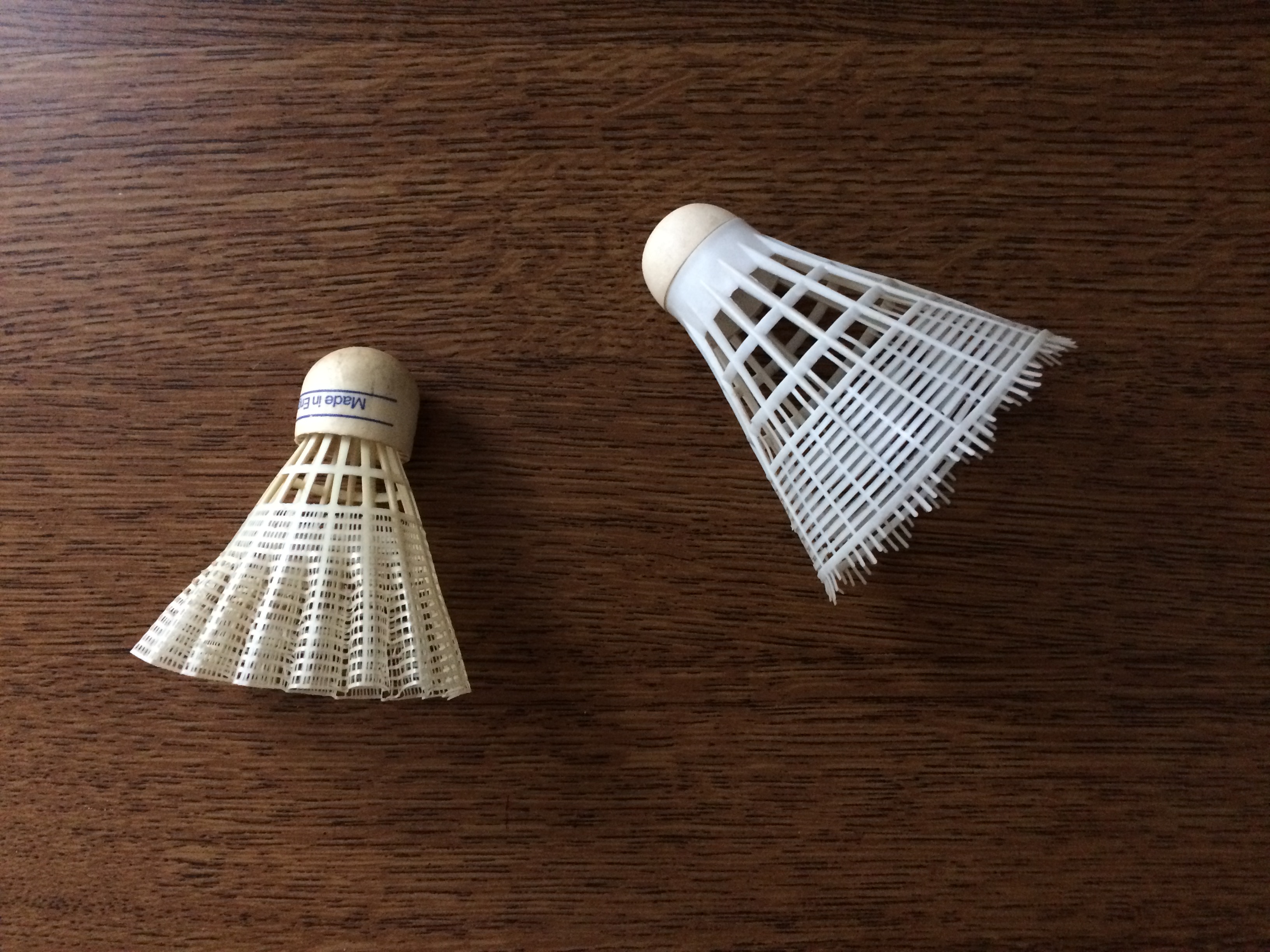 Volants de badminton 