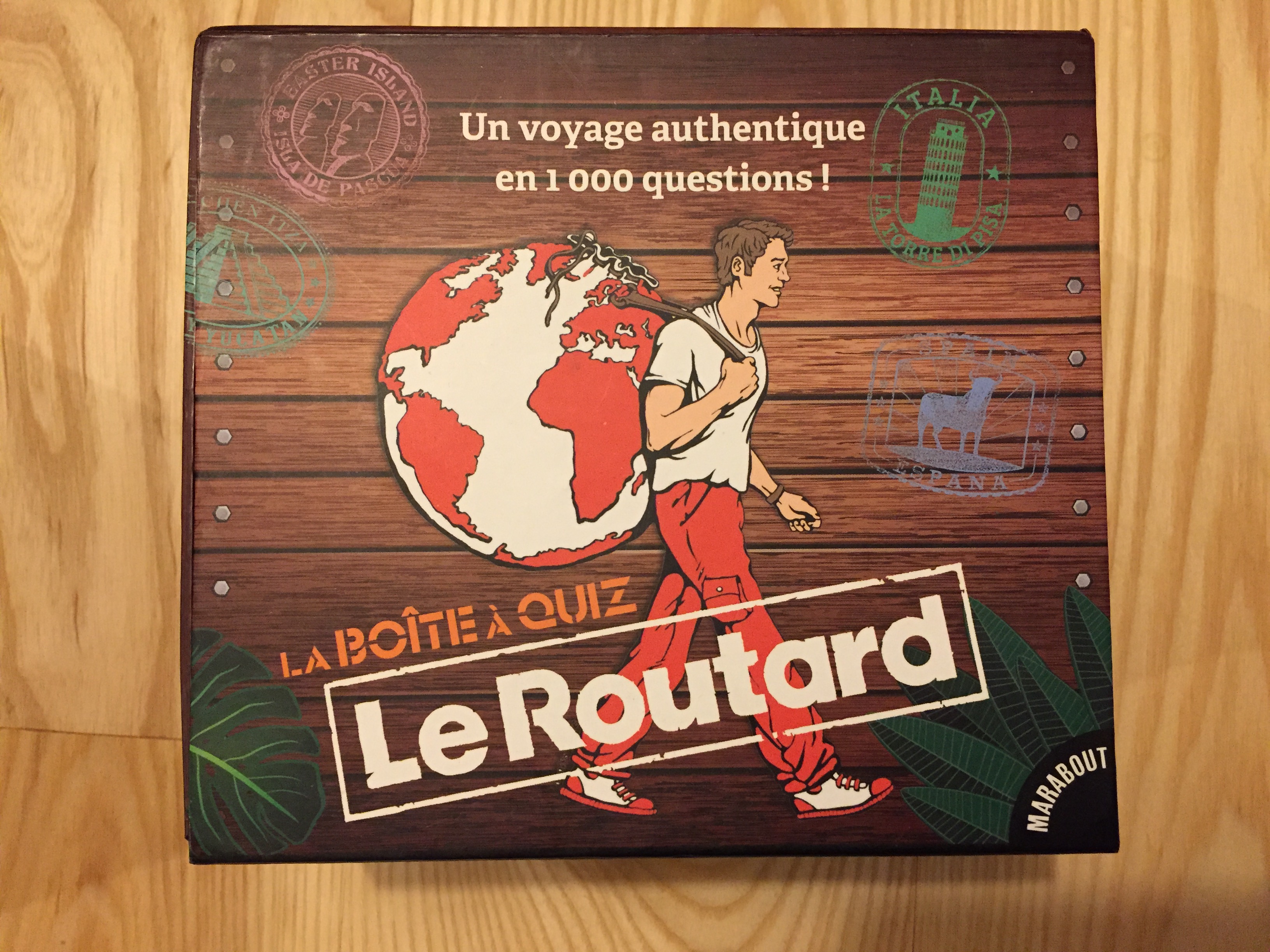 Jeux - Boîte à Quiz Le Routard