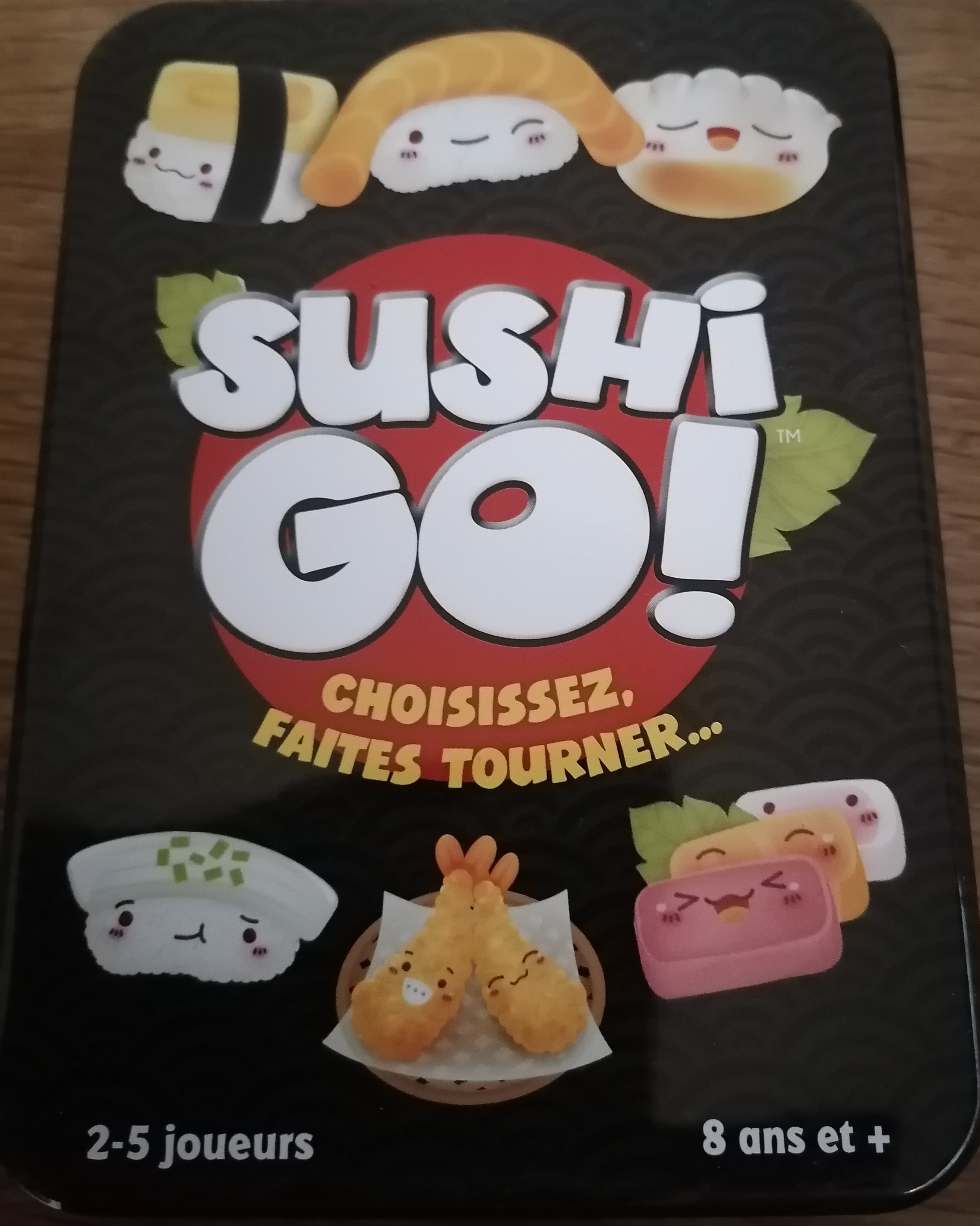 Jeu sushi go