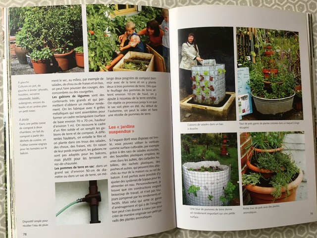 Livre "La permaculture dans un petit jardin"