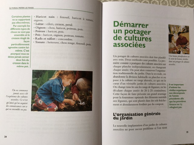 Livre "Le poireau préfère les fraises"