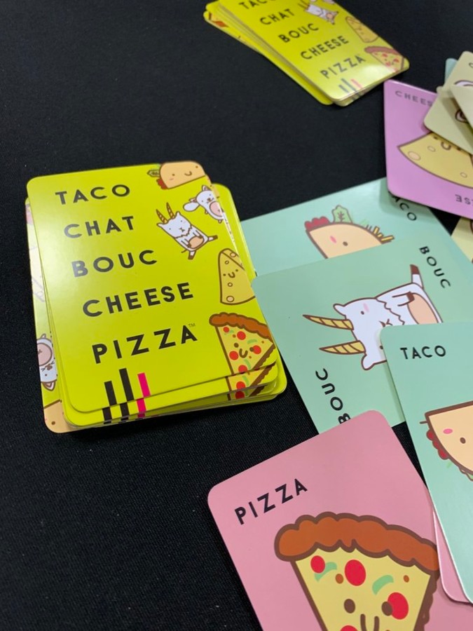 Taco Chat Bouc Cheese Pizza 