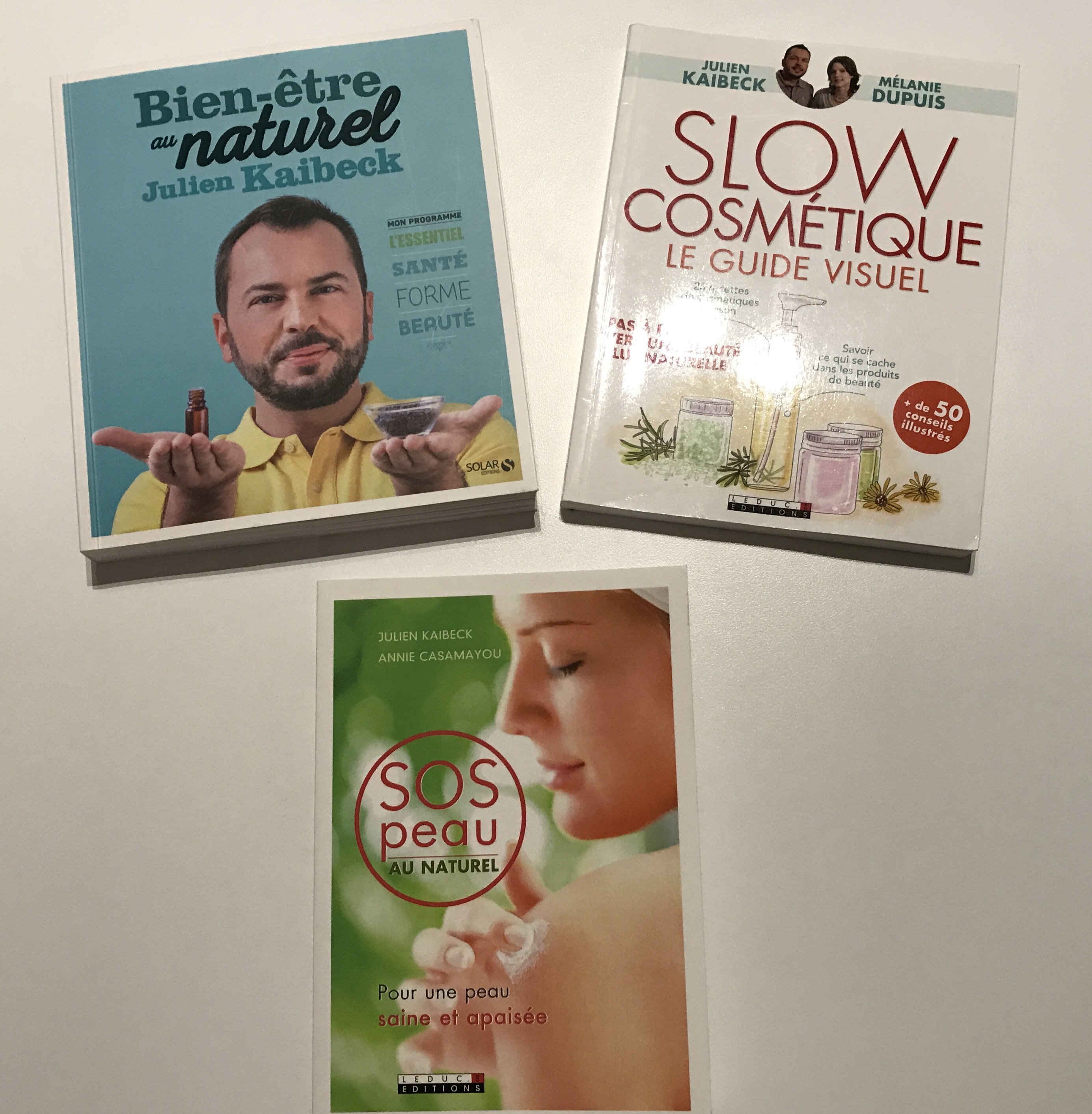 Livres "Slow Cosmétique"